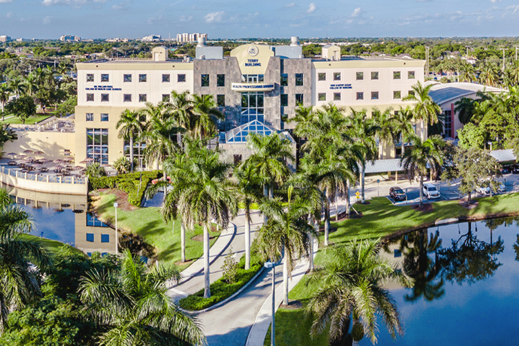 NSU Terry Administration building