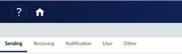 Sending option