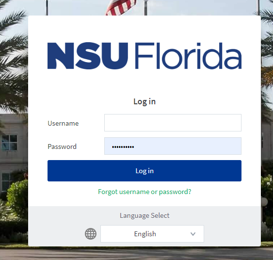 Log in